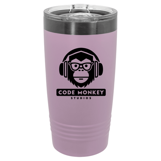 20oz Laser Black
