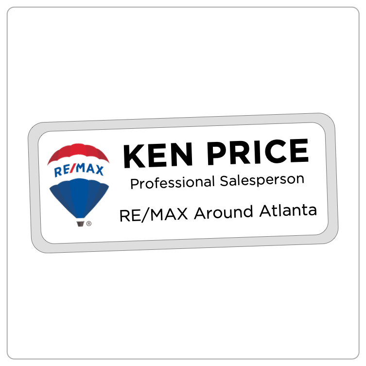 RE/MAX Reflector Badge