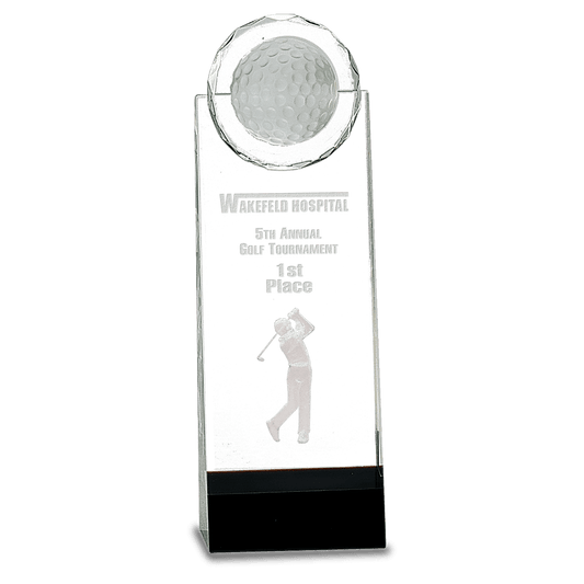 3D Crystal Golfer