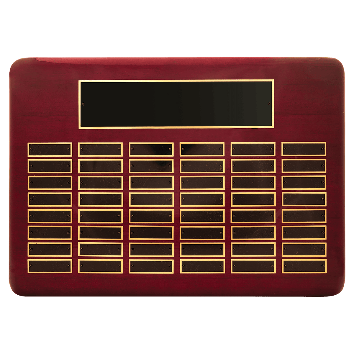 48 Plate Plaque