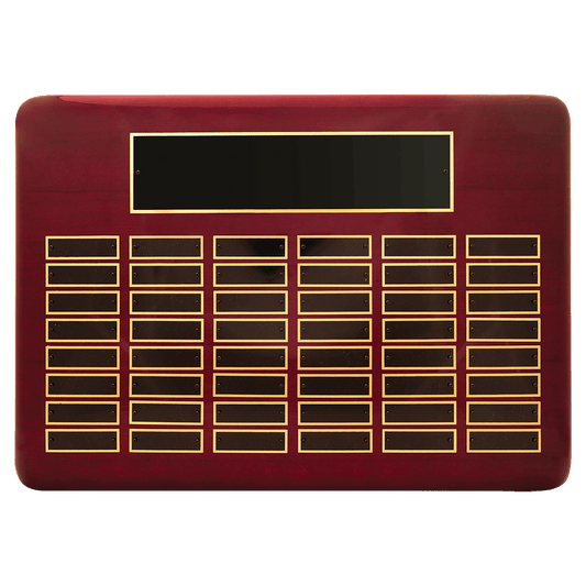 48 Plate Plaque
