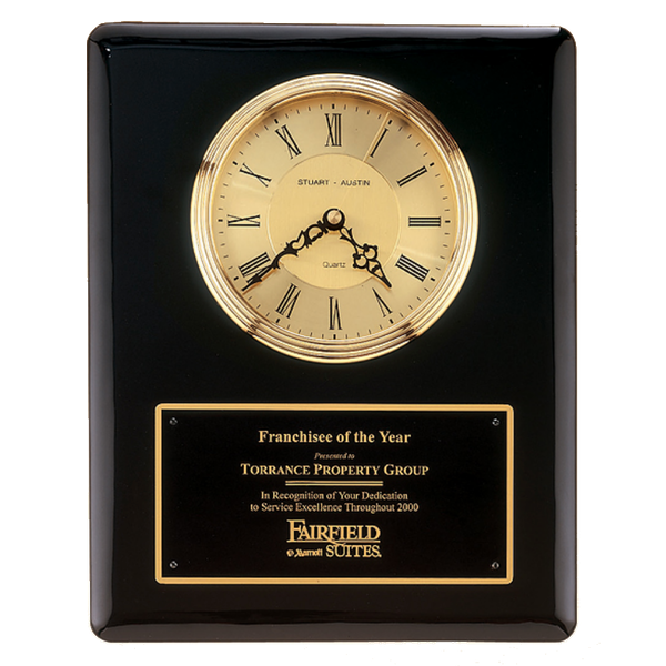 Piano-finish Clock