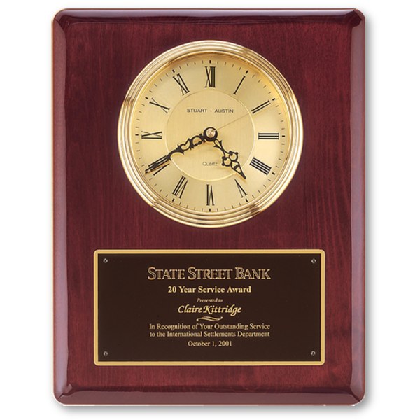 Rosewood Clock