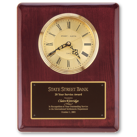 Rosewood Clock