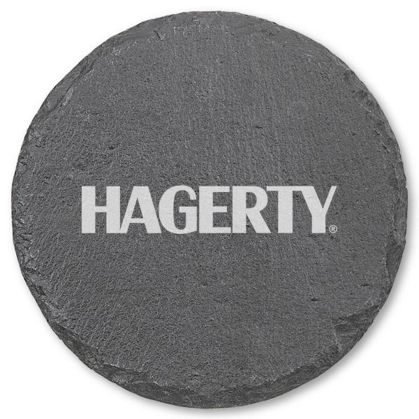Round Slate Coaster