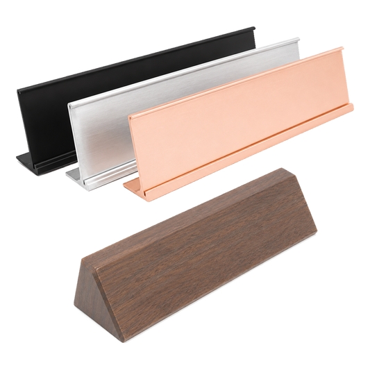 Desk Plate Holders