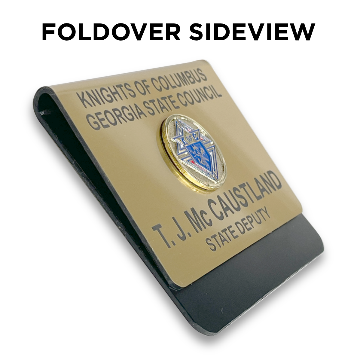 KofC Foldover Badge