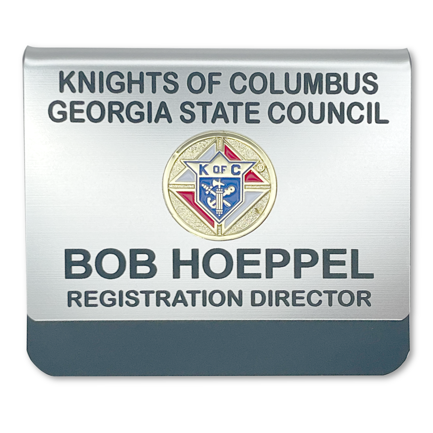 KofC Foldover Badge