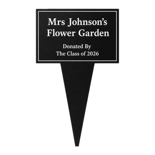Garden Sign Plastic