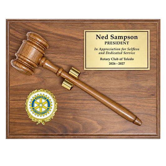 Gavel Plaque