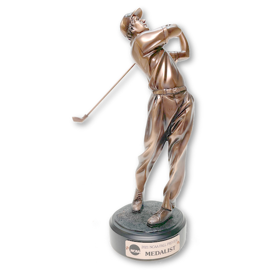 Bronze Golfer