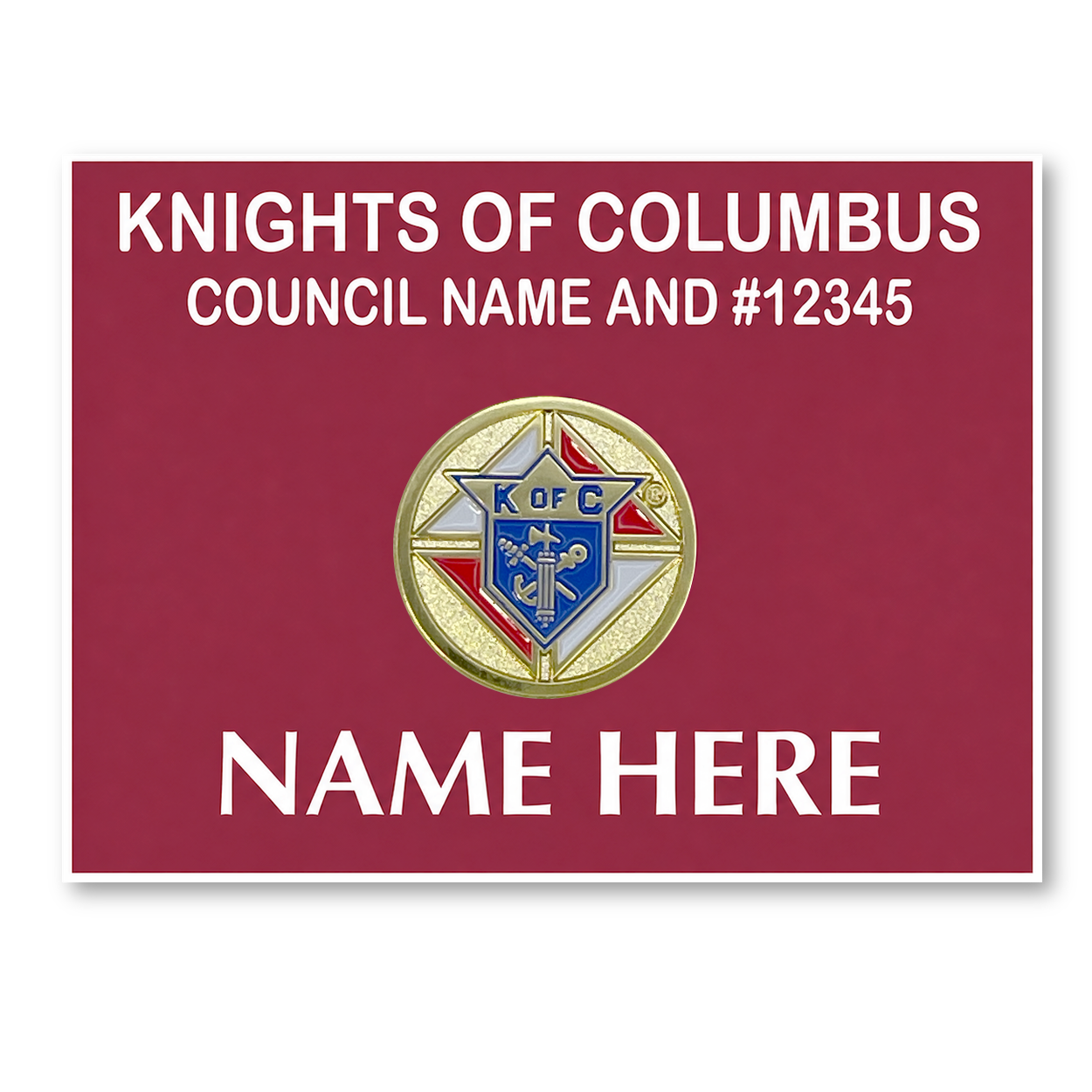 KofC Badge