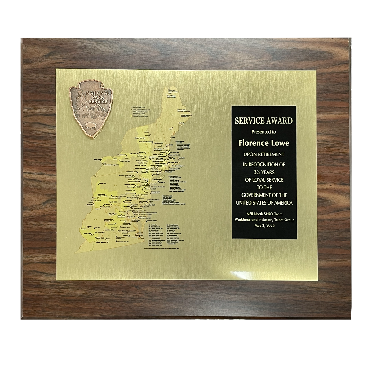 NPS Service Award