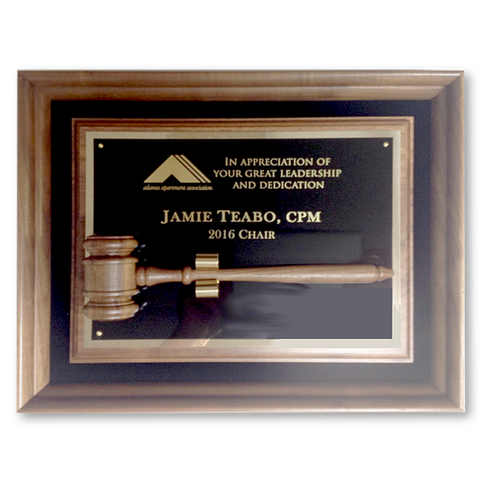 Framed Gavel