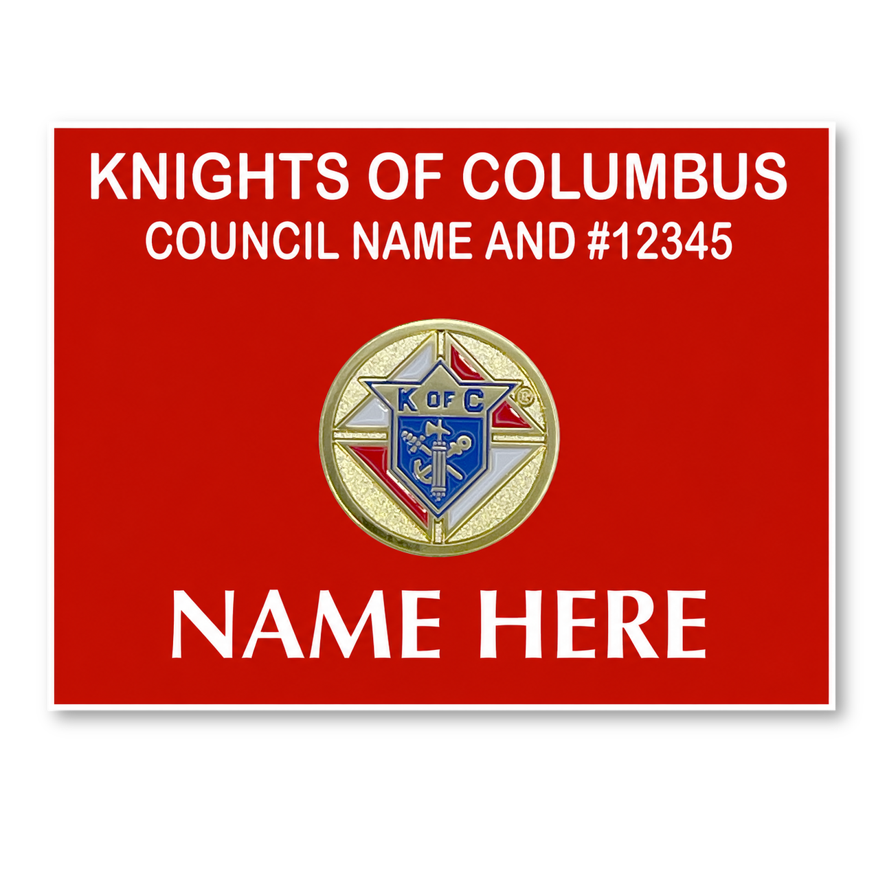 KofC Badge
