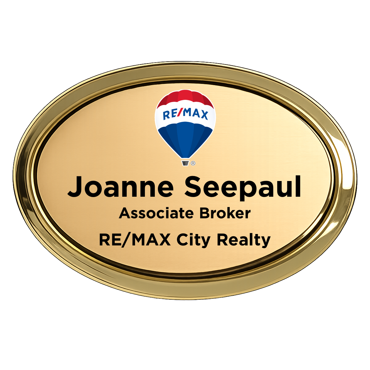Oval Badge