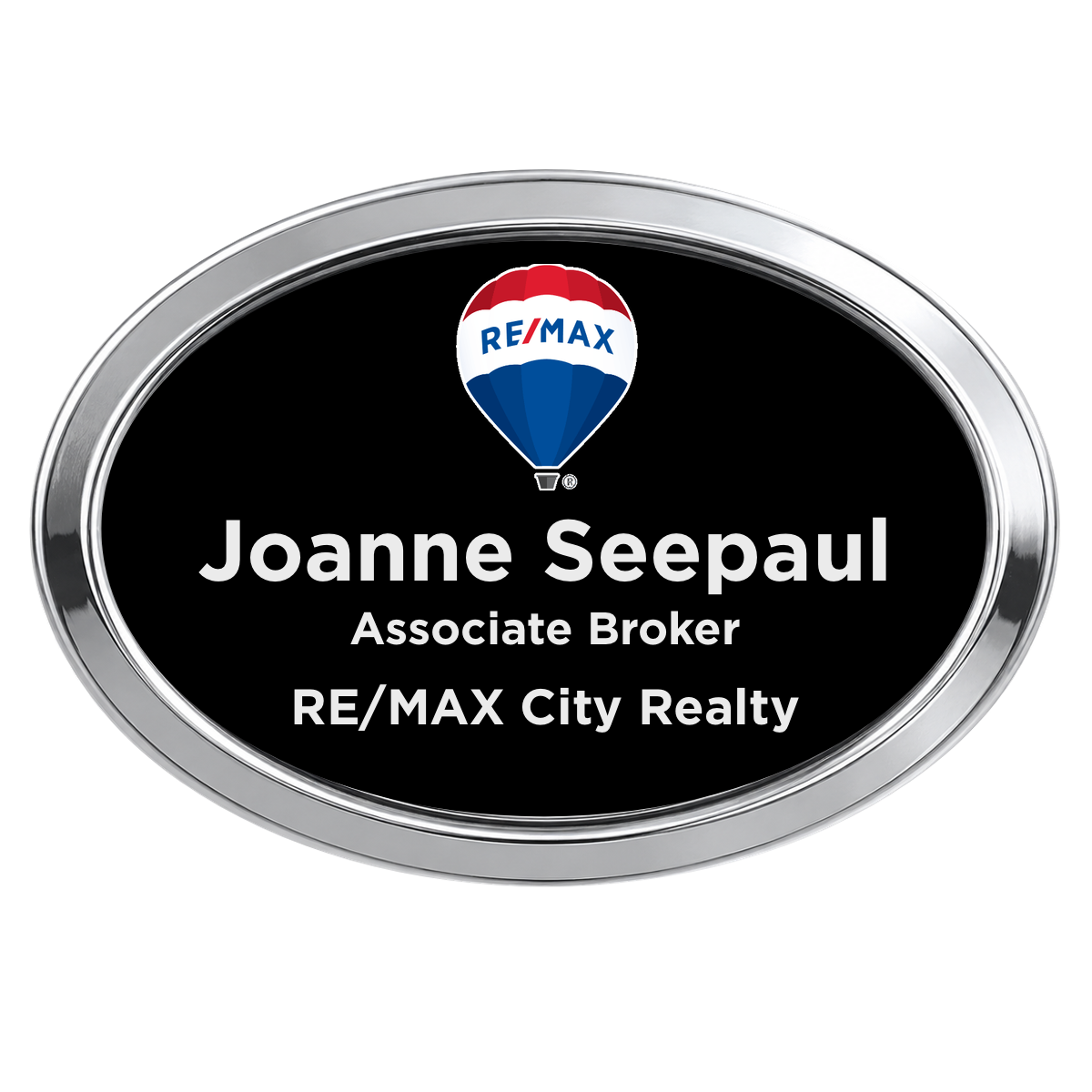 Oval Badge