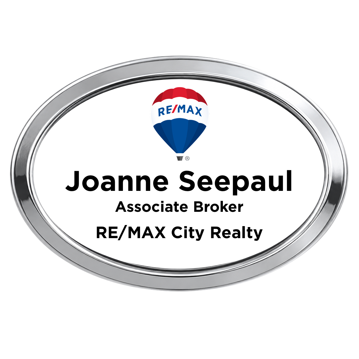 Oval Badge