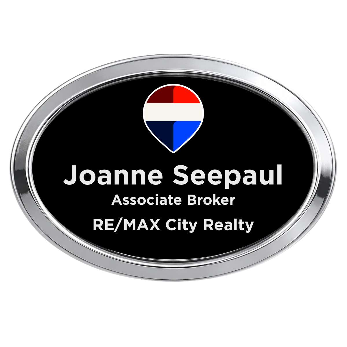 Oval Badge