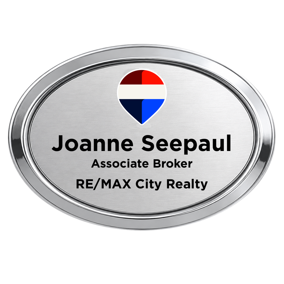 Oval Badge