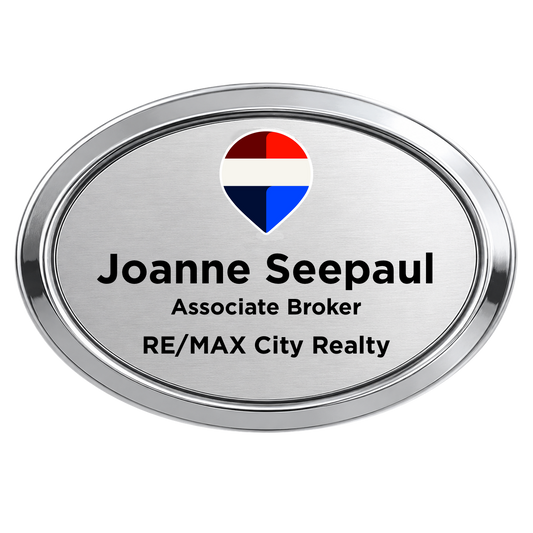 Oval Badge