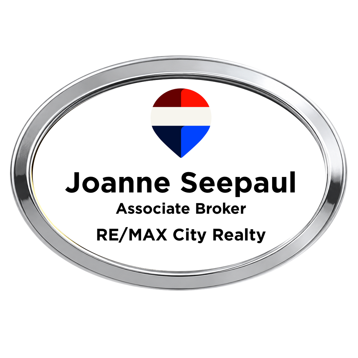 Oval Badge