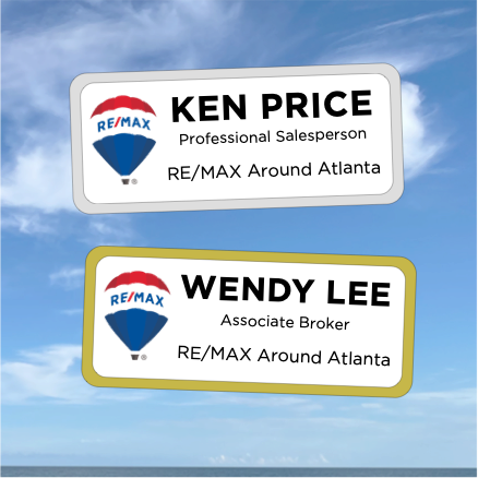 RE/MAX Reflector Badge