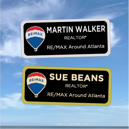 RE/MAX Reflector Badge