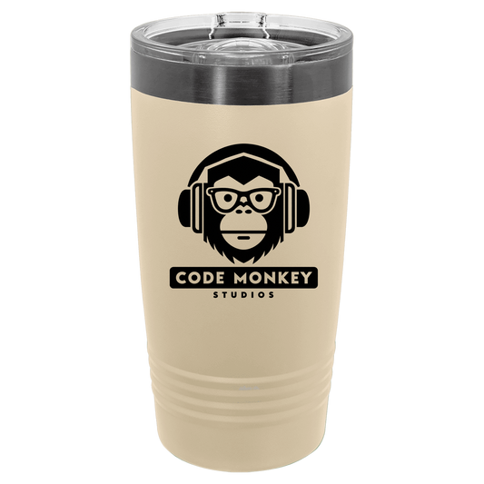 20oz Laser Black