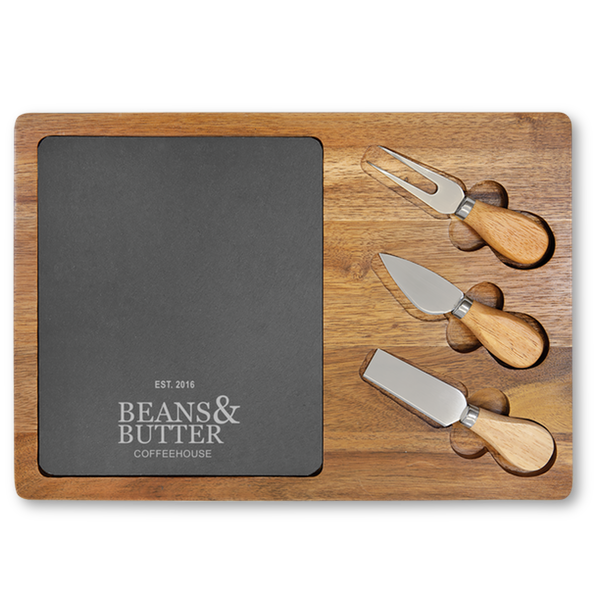 Slate Cheese Set